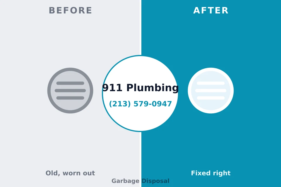 Before and after: plumbing repair Fort Loramie, OH
